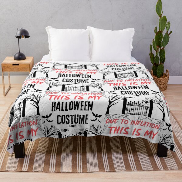 Item preview, Due to Inflation Funny Halloween Costume – Boo Ghost Pumpkin Skull Design designed and sold by Lunaria Arts.