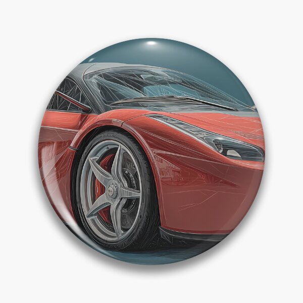 Item preview, Bold & Colorful Ferrari LaFerrari Pop Art Wall Art designed and sold by AutoPopStudio.