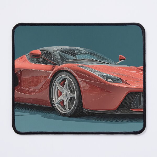 Item preview, Bold & Colorful Ferrari LaFerrari Pop Art Wall Art designed and sold by AutoPopStudio.
