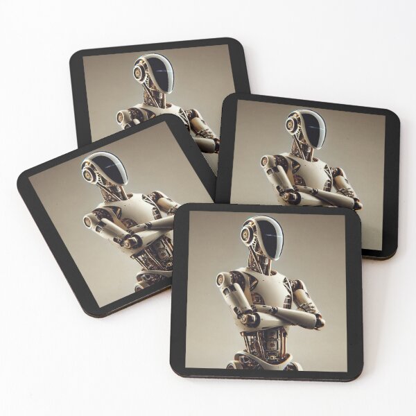 Item preview, humanoid robot designed and sold by TEEJAMBOREE.