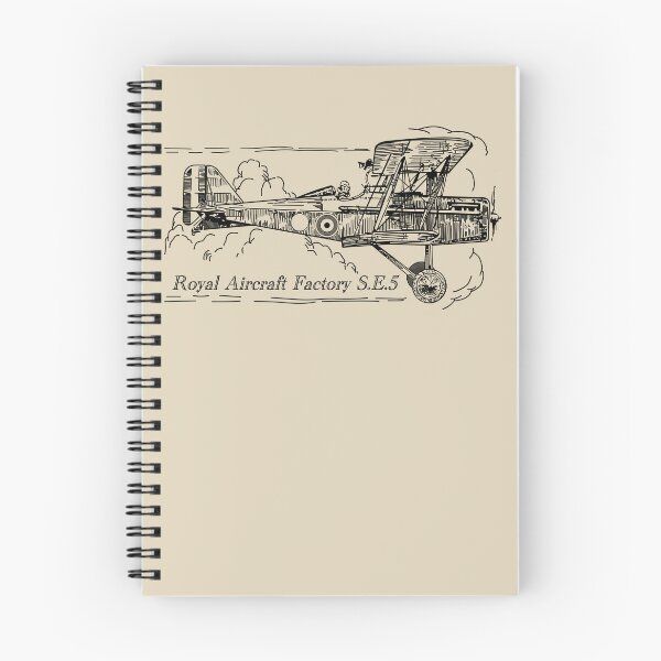Item preview, S.E.5 British WWI Biplane Fighter Flying Clouds designed and sold by MilitaryMart.