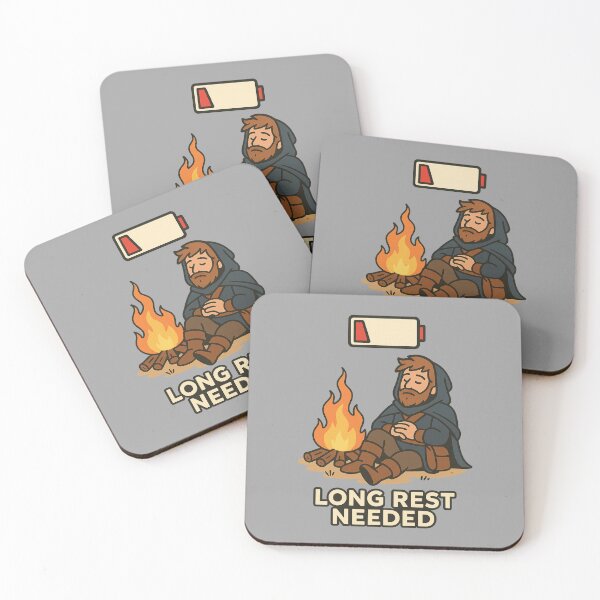 Item preview, Long Rest Needed – Funny RPG Gamer Design designed and sold by Neon Nightmare.