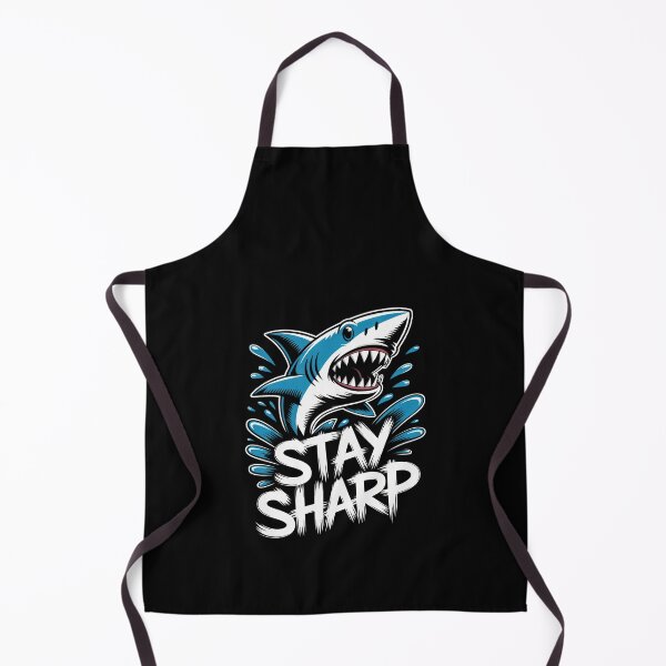Item preview, Stay Sharp Shark – Bold Cartoon Streetwear Design designed and sold by Enea Kelo.