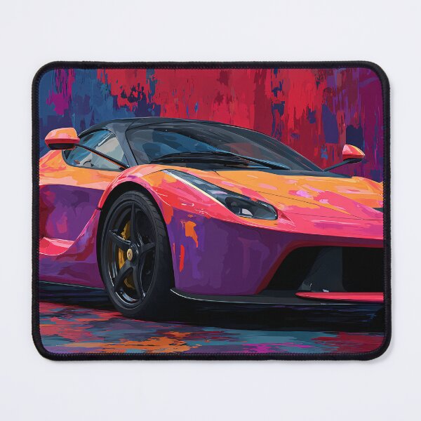 Item preview, Ferrari LaFerrari Art Print – Pop Art Automotive Decor designed and sold by AutoPopStudio.