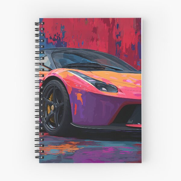 Item preview, Ferrari LaFerrari Art Print – Pop Art Automotive Decor designed and sold by AutoPopStudio.