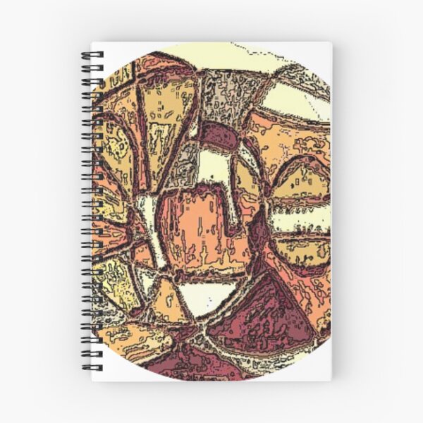 Item preview, Agent Orange Drawn Round Abstract designed and sold by SmashingDeals.