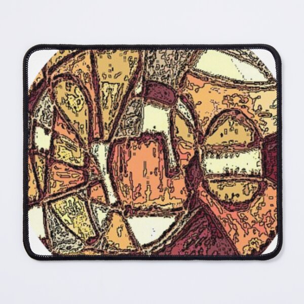 Item preview, Agent Orange Drawn Round Abstract designed and sold by SmashingDeals.