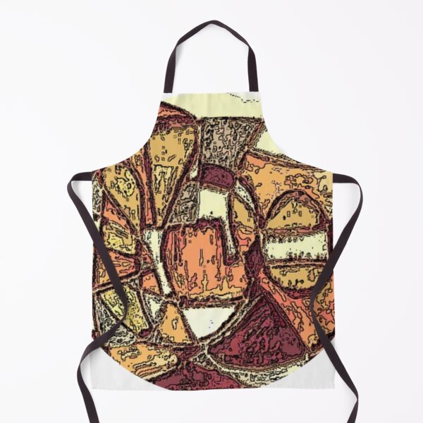 Item preview, Agent Orange Drawn Round Abstract designed and sold by SmashingDeals.