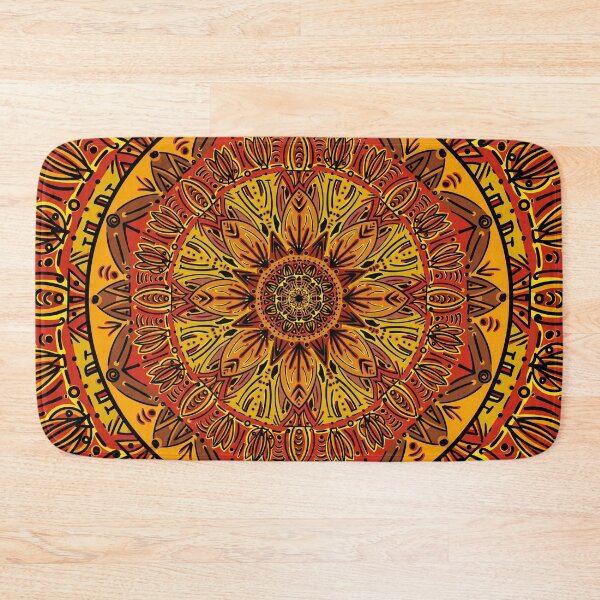 Item preview, Boho Mandala Rustic designed and sold by angeldecuir.