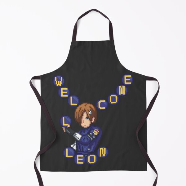 Item preview, Leon Kennedy Resident Evil Pixel Art designed and sold by AlleenasPixels.