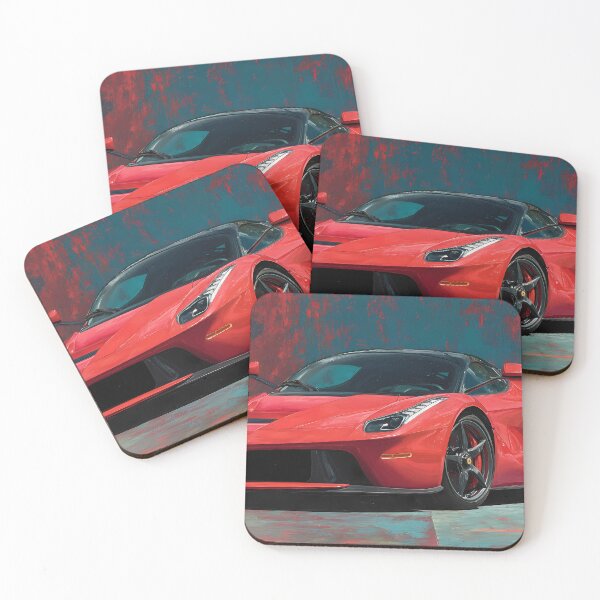 Item preview, Stylish Home Decor – Pop Art Ferrari LaFerrari Poster designed and sold by AutoPopStudio.