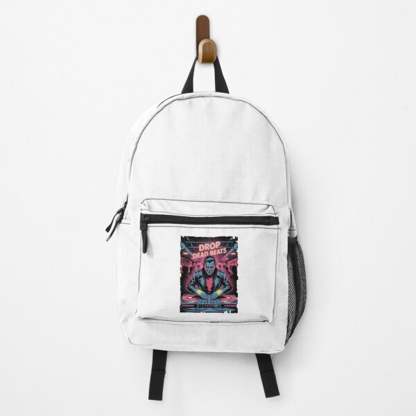 Item preview, Drop Dead Beats – Neon Vampire DJ Rave Artwork designed and sold by Enea Kelo.