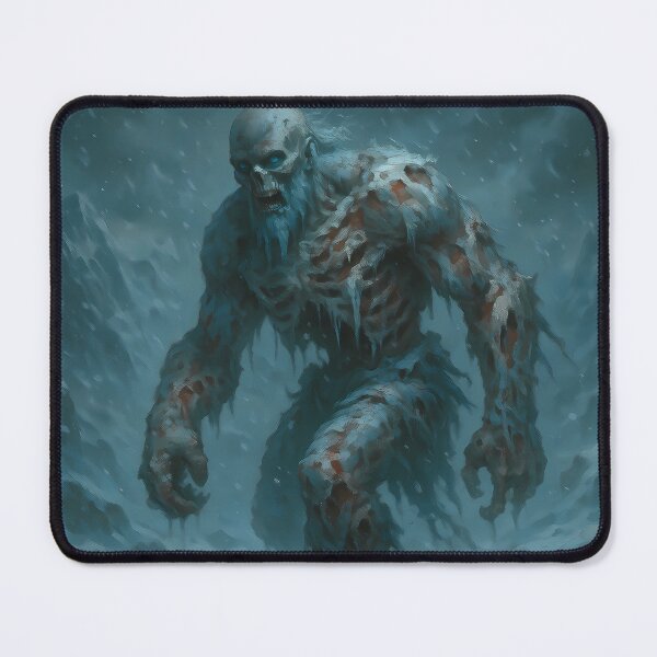 Item preview, Decaying Frost Giant – Horror of the Frozen Wasteland designed and sold by NorseDrip.