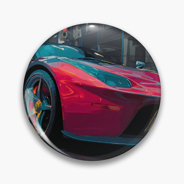 Item preview, Garage Wall Art – Ferrari LaFerrari Pop Art Canvas designed and sold by AutoPopStudio.