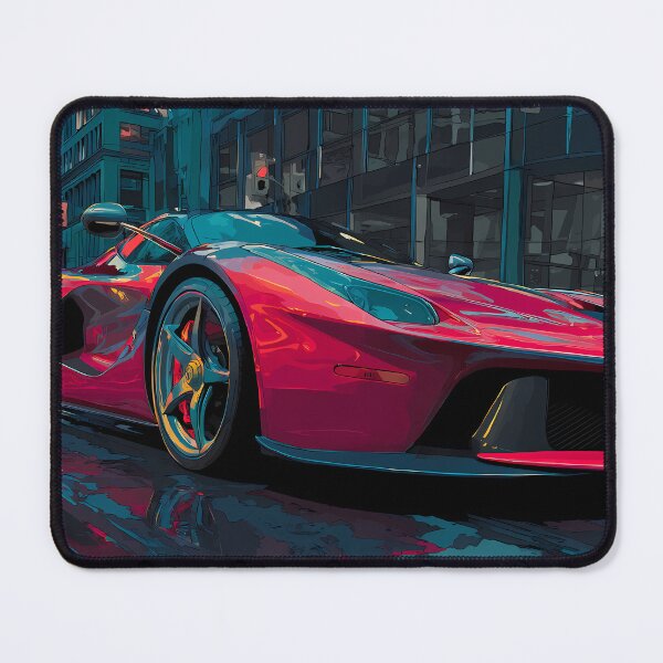 Item preview, Garage Wall Art – Ferrari LaFerrari Pop Art Canvas designed and sold by AutoPopStudio.