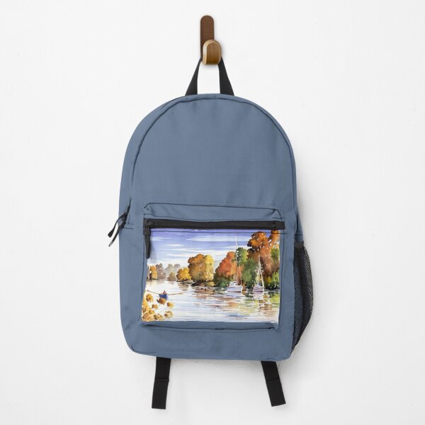Item preview, Autumn on the Dart2(Watercolour + AI) designed and sold by artsmeow.