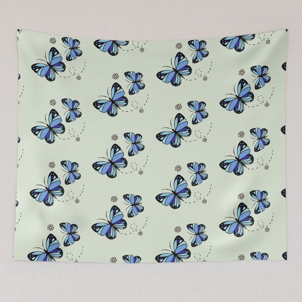 Item preview, Pretty blue butterfly designed and sold by Justtheslyfox.