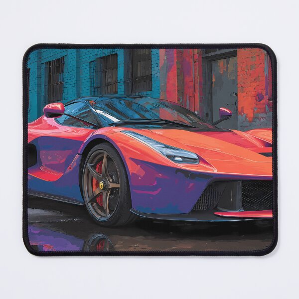 Item preview, Modern Pop Art Supercar – Ferrari LaFerrari Print designed and sold by AutoPopStudio.