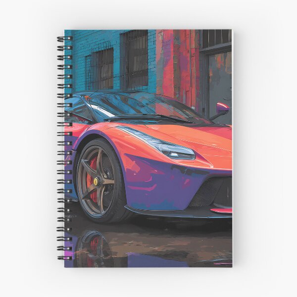 Item preview, Modern Pop Art Supercar – Ferrari LaFerrari Print designed and sold by AutoPopStudio.