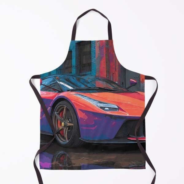 Item preview, Modern Pop Art Supercar – Ferrari LaFerrari Print designed and sold by AutoPopStudio.