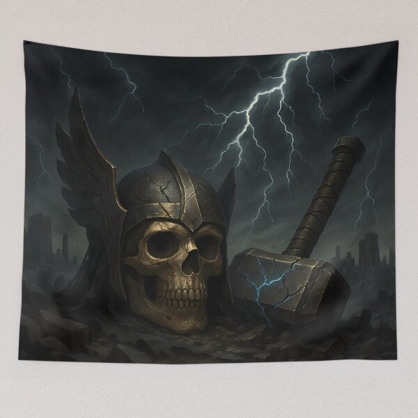 Item preview, Thor’s Skull – Ruins of Asgard designed and sold by NorseDrip.