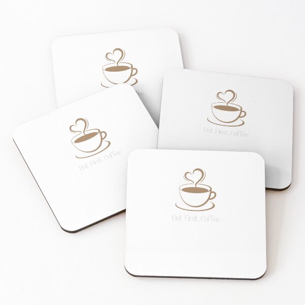 Item preview, But First, Coffee – Funny Coffee Illustration – Minimalist Mug Design designed and sold by Geafixy.