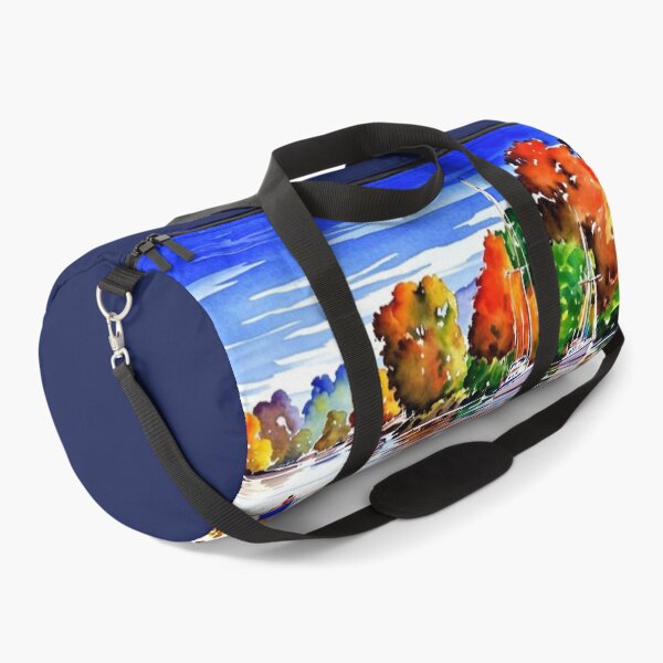 Item preview, Autumn on the Dart(Watercolour + AI) designed and sold by artsmeow.