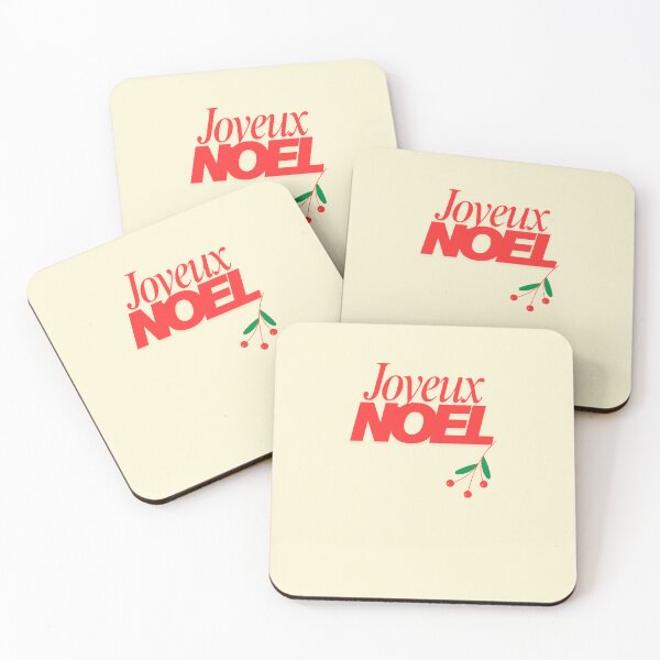 Item preview, Modern Joyeux Noel - Merry Christmas Greetings  designed and sold by GlobalCurator.