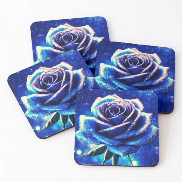 Item preview, Purple Glitter Celestial Rose designed and sold by ByNicoleSara.