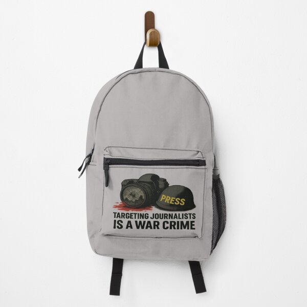 Item preview, Targeting Journalists is a War Crime – Press Freedom Awareness designed and sold by ArthUpscale.