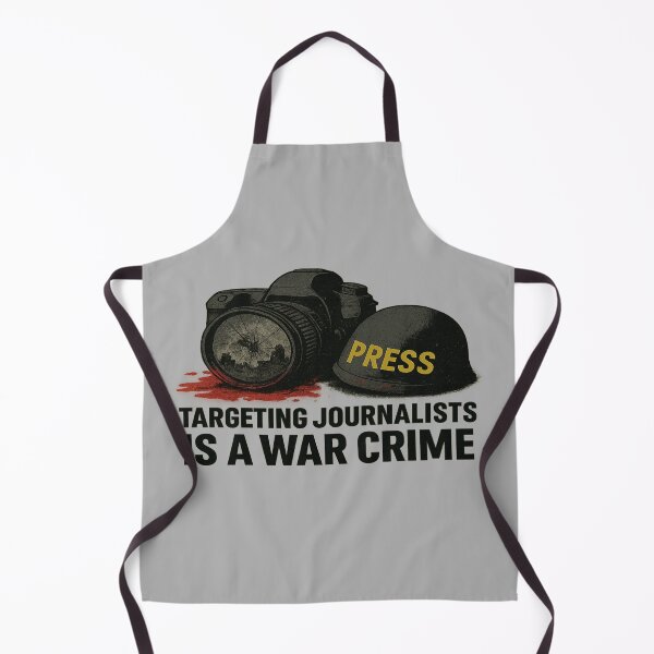 Item preview, Targeting Journalists is a War Crime – Press Freedom Awareness designed and sold by ArthUpscale.