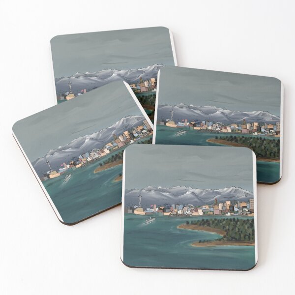 Item preview, Seattle, Washington! designed and sold by ArtbyElina.