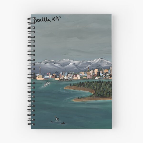 Item preview, Seattle, Washington! designed and sold by ArtbyElina.