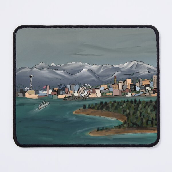 Item preview, Seattle, Washington! designed and sold by ArtbyElina.