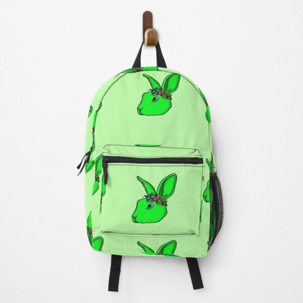 Item preview, Green Rabbit – Unique Bunny Design for Animal Lovers designed and sold by GalaxyHaven.
