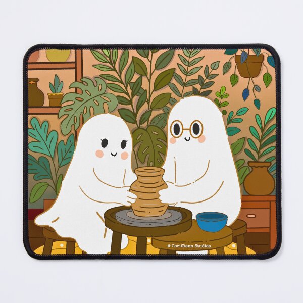 Item preview, Cozy Ghost Pottery Moments designed and sold by CoziiRenn Studios.