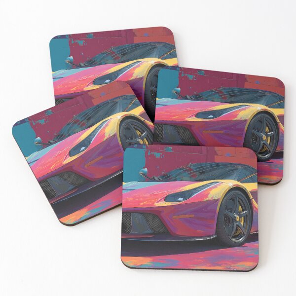 Item preview, Exotic Pop Art Ferrari LaFerrari Painting on  designed and sold by AutoPopStudio.