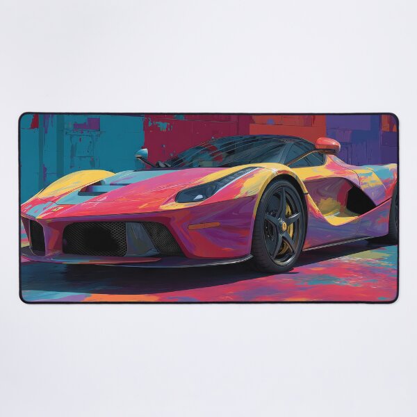 Item preview, Exotic Pop Art Ferrari LaFerrari Painting on designed and sold by AutoPopStudio.