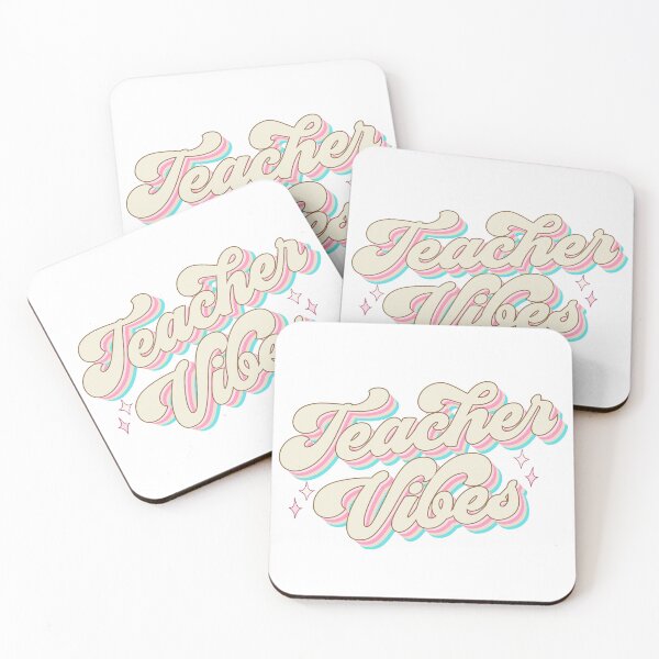 Item preview, Teacher Vibes – Fun & Relatable Teacher Design designed and sold by TheJCGallery.