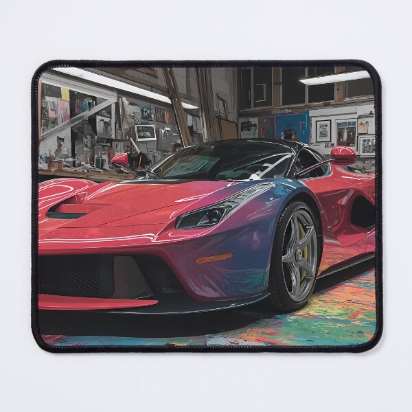 Item preview, Bold Artistic Poster of Ferrari LaFerrari – Pop Art Theme designed and sold by AutoPopStudio.