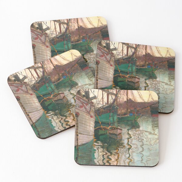 Item preview, Harbor of Trieste by Egon Schiele designed and sold by bowlingshoes420.