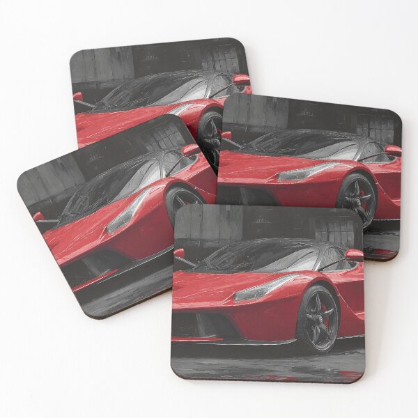 Item preview, Contemporary Garage Decor – Pop Art Ferrari LaFerrari designed and sold by AutoPopStudio.