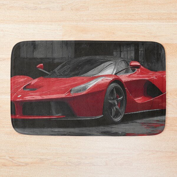 Item preview, Contemporary Garage Decor – Pop Art Ferrari LaFerrari designed and sold by AutoPopStudio.