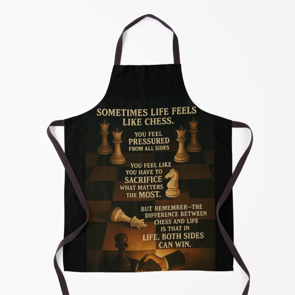 Item preview, Sometimes Life Feels Like Chess – But Both Sides Can Win designed and sold by Not-Only-You.