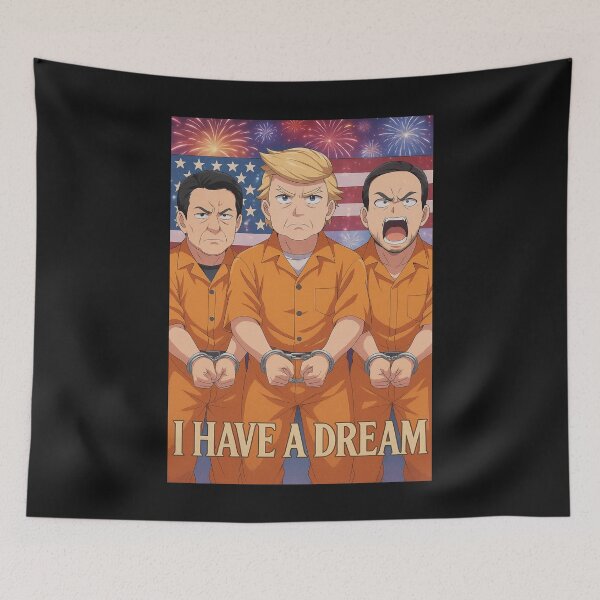 Item preview, Political Satire Musk Trump Vance Arrested designed and sold by Voodoo Store Paranormal Collections.