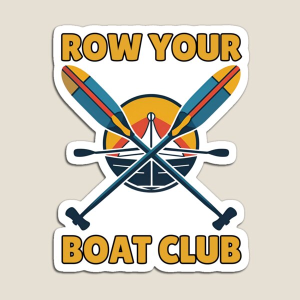 Item preview, Row Your Boat Club designed and sold by GoaTeeGram.