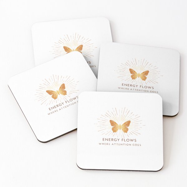 Item preview, Energy Flows Where Attention Goes designed and sold by SoulAndSun.