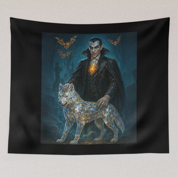 Item preview, Vampire Lord & His Dire Wolf: The Alpha of the Night designed and sold by CamillaCreation.