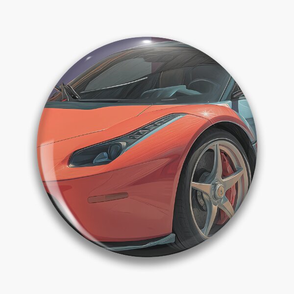 Item preview, Artistic Pop Art Supercar – Ferrari LaFerrari Wall Print designed and sold by AutoPopStudio.