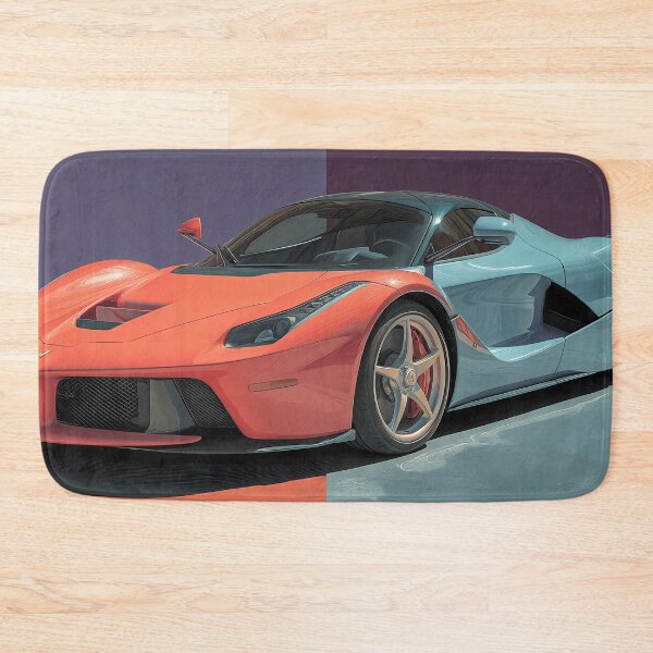 Item preview, Artistic Pop Art Supercar – Ferrari LaFerrari Wall Print designed and sold by AutoPopStudio.